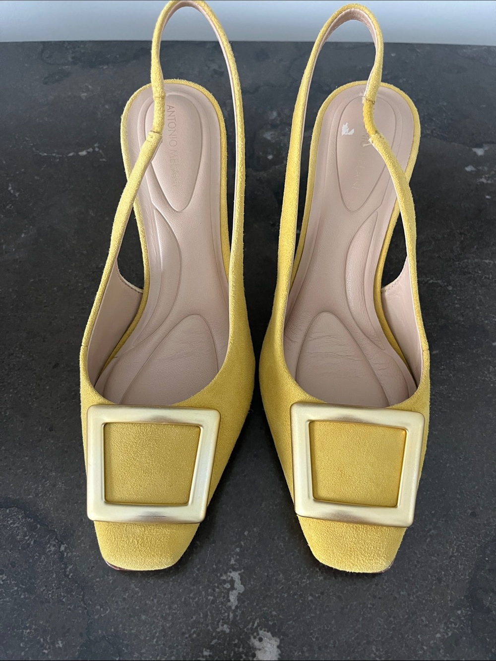 Antonio Melani Slingback Suede Shoes